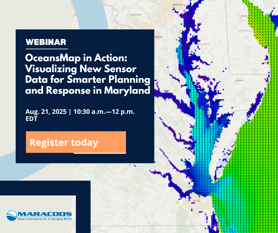 OceansMap Maryland summer webinar